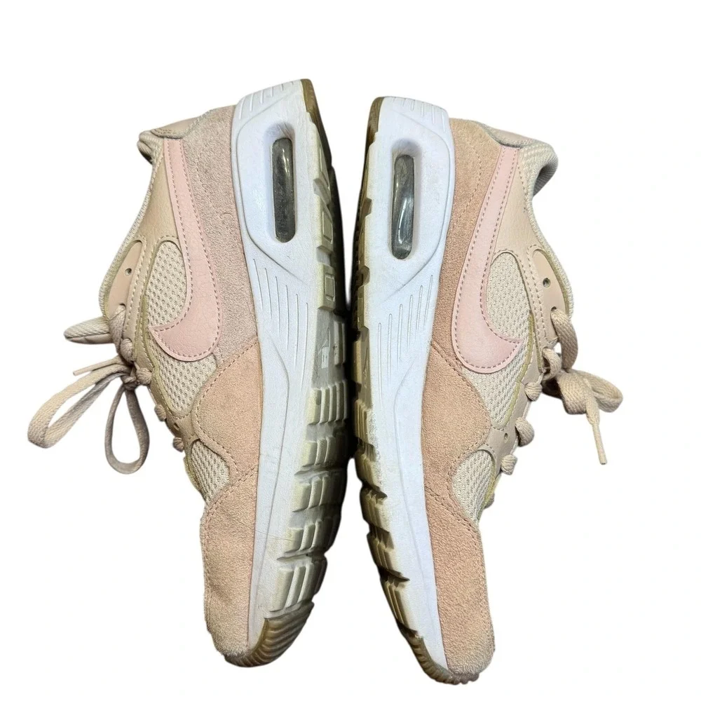 Nike‎ Air Max Excee Shoes Womens Size 8.5 Beige Pink Mesh Sneakers CW4554-201